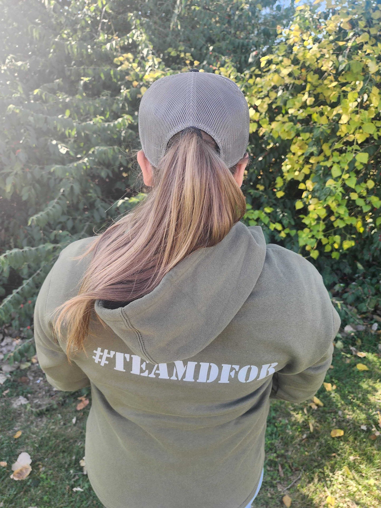 Richardson Camo & Black 7 Panel Trucker