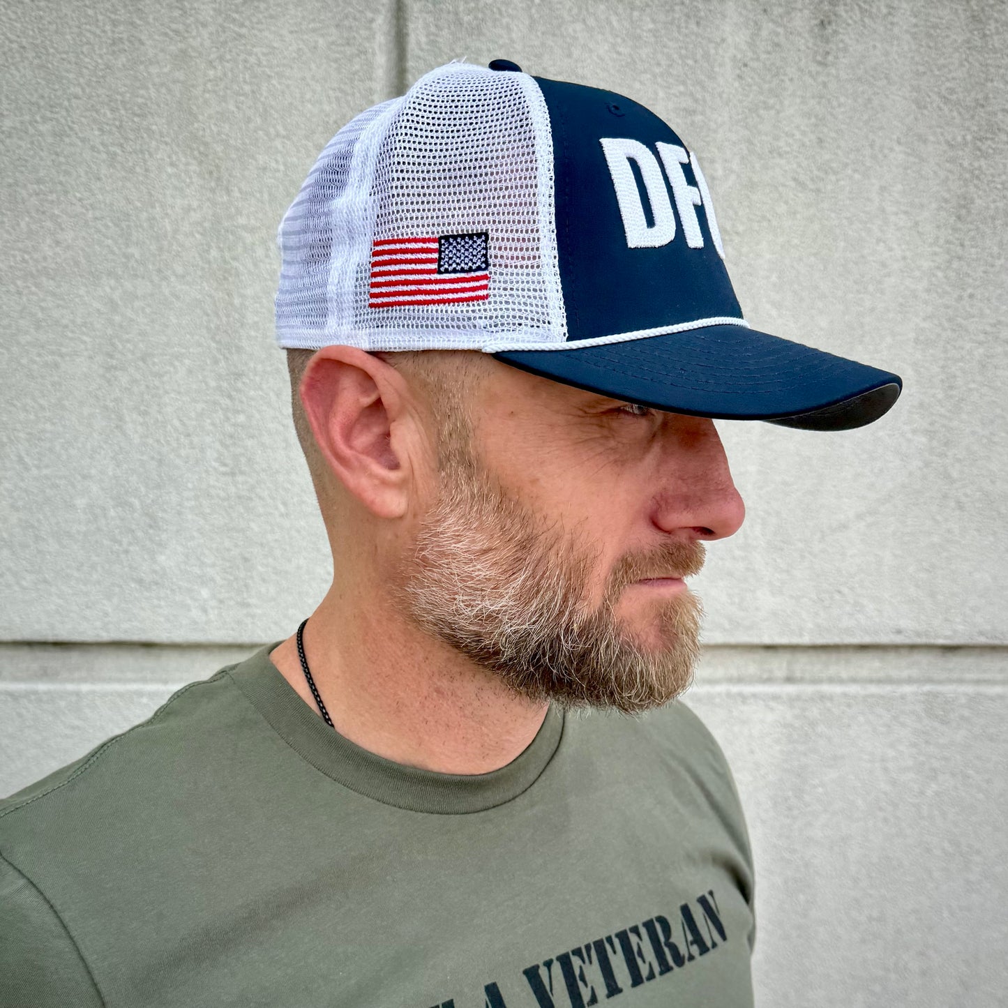 Hat - DFOB Navy & White