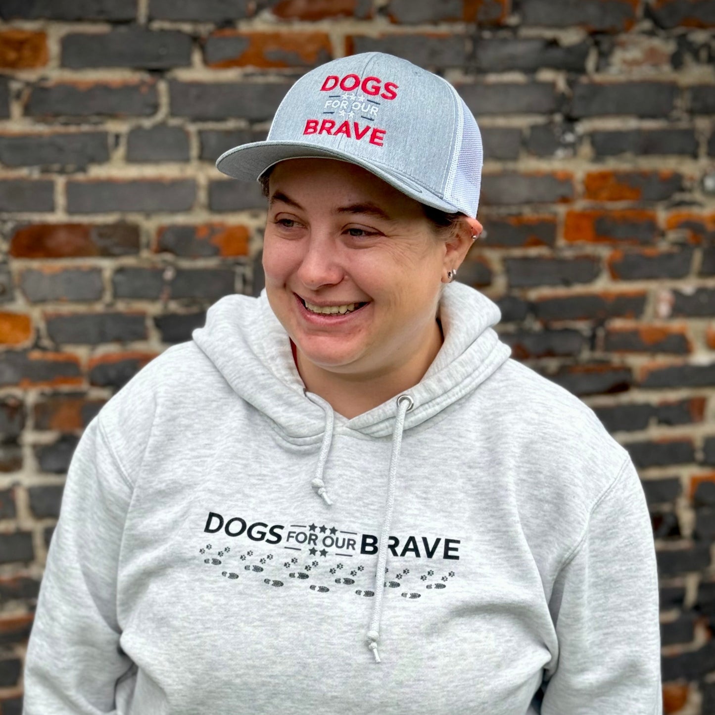 Hat - DFOB Snapback Grey / White