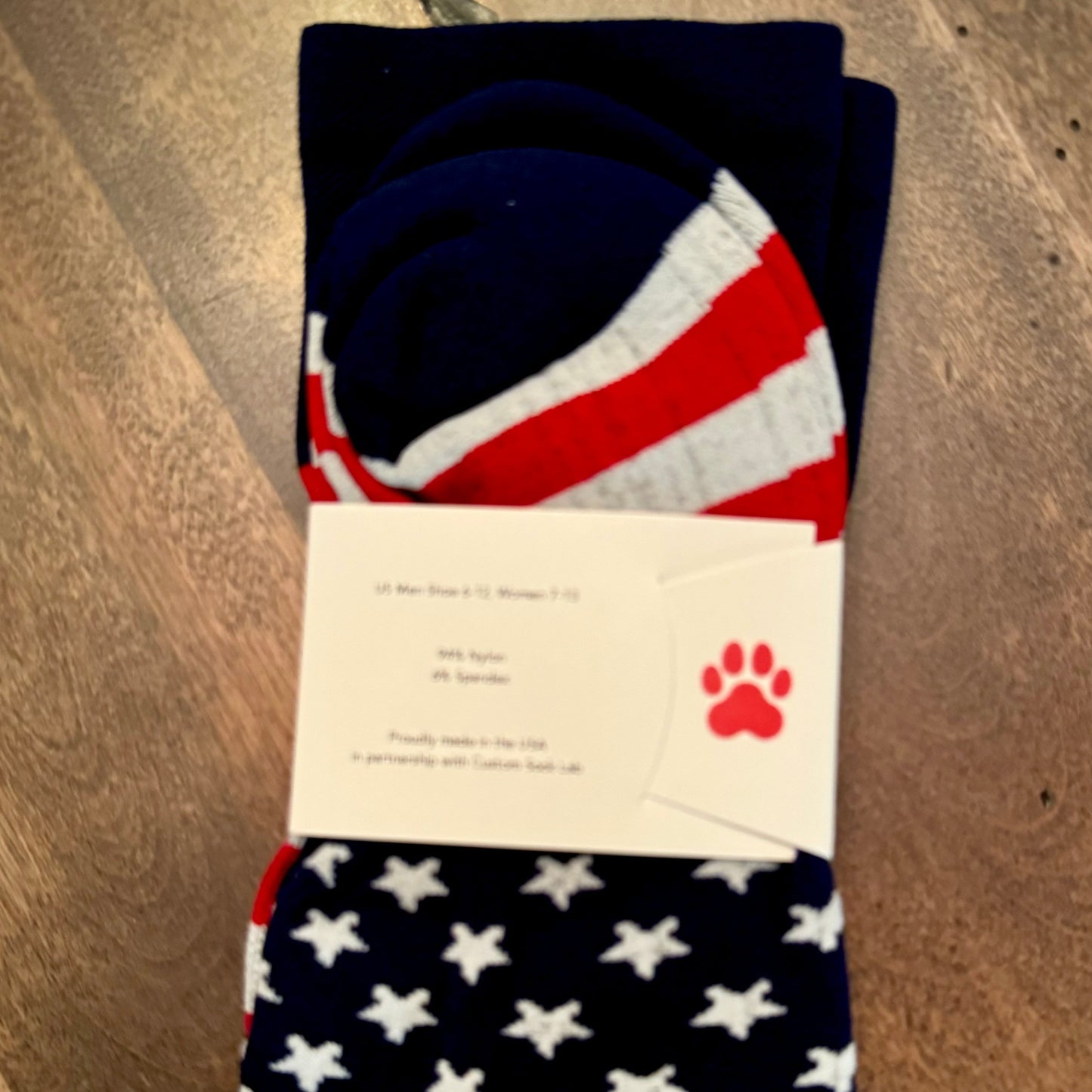 Socks - Performance Nylon, Athletic Style, Crew Length