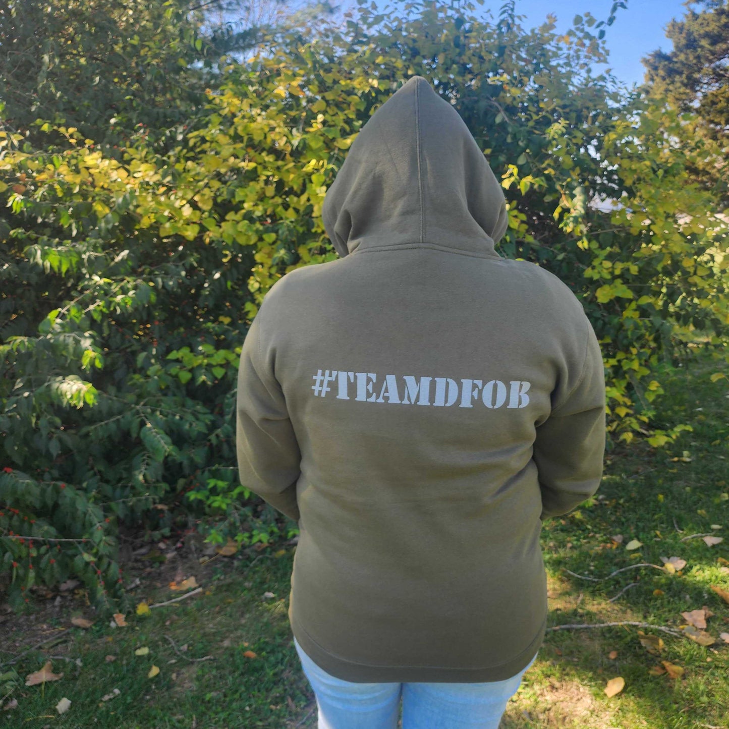 Military Green Unisex Hoodie